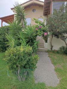 A garden outside Villa Erofili Plakias south Rethimno Crete