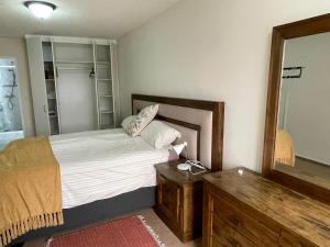 Postel nebo postele na pokoji v ubytování Beach and Sea