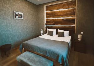 Postel nebo postele na pokoji v ubytování Hotel Nordmann,Racha