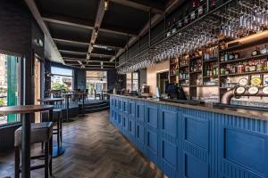 Lounge nebo bar v ubytování Hotell Drottninggatan 11