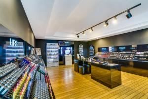 a store with a lot of products on display at Grand Lubicz Uzdrowisko Ustka in Ustka