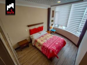 Postel nebo postele na pokoji v ubytování TEYFA Hospedaje - Edificio