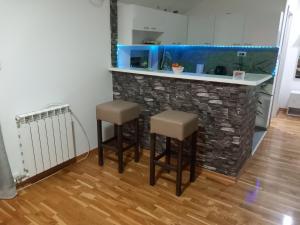 Cuina o zona de cuina de Apartman Una