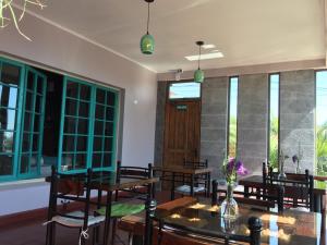 Posezení v ubytování Yemanya Hostal