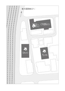 a site plan of the chinese consulate at Shin-Osaka Station Hotel in Osaka