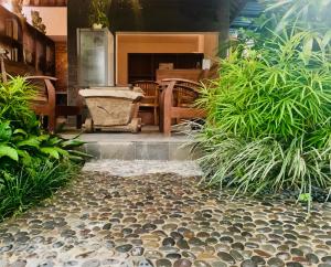 Zahrada ubytování Kakol Homestay