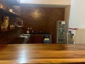 Kuchyň nebo kuchyňský kout v ubytování Kakol Homestay