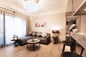 Ruang duduk di Hotel Valletta