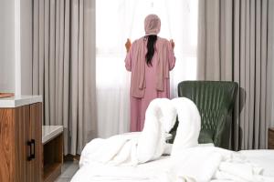 Oaspeți care stau la Hotel Sand View