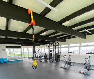 Fitness centrum a/nebo fitness zařízení v ubytování Torre Pamplona 402 -Nuevo y Cómodo- Apartamento