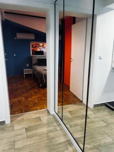 Koupelna v ubytování MM Apartman + 11 fotografií