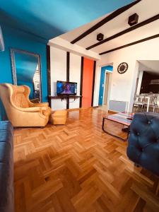 Posezení v ubytování MM Apartman