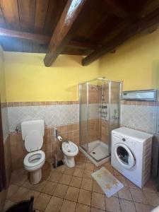 Kylpyhuone majoituspaikassa Casa Esterina