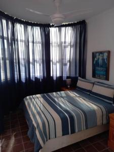 Postel nebo postele na pokoji v ubytování 17 Casablanca