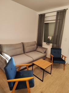 Posezení v ubytování SzeCu Apartmanház