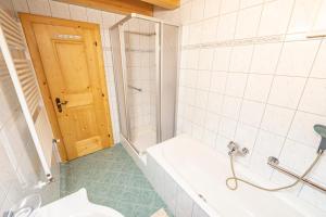 Koupelna v ubytování Chalet Hildegard - der Steinbock