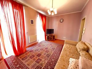 Posezení v ubytování Jurincom apartmens Zamecky Vrch