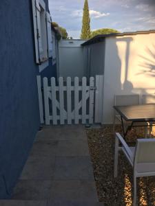 Balkón nebo terasa v ubytování Mon petit coin de paradis