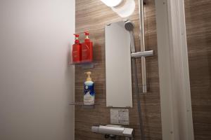 Koupelna v ubytování MARUKOU HOTEL