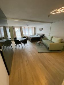 Posezení v ubytování Ferienwohnung Auszeit