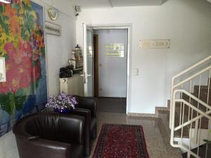 Posezení v ubytování Niebuhrs Hotel