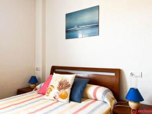 Postel nebo postele na pokoji v ubytování Acapulco Paradise 1era Línea