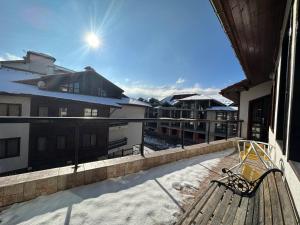 Balkón nebo terasa v ubytování Bright Mountain View Penthouse - 300mbps Wi-fi