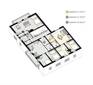 Plano de Apartmány Lipka