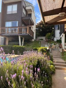 Zahrada ubytování Blumen Hotel