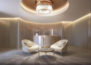 Ein Sitzbereich in der Unterkunft Paramount Hotel Apartment Midtown - Platinium Dubai