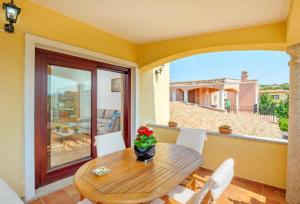 Μπαλκόνι ή βεράντα στο Appartamento Le Palme Costa Smeralda