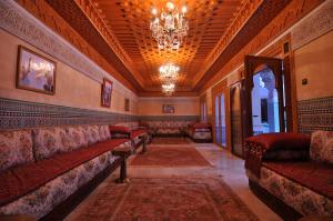 Posezení v ubytování Palais Riad Reda & Spa