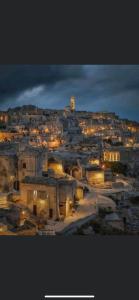 A general view of Matera or a view of the city taken from Az apartmant