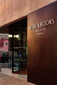 Certifikát, hodnocení, plakát nebo jiný dokument vystavený v ubytování Wine & Books Lisboa Hotel