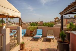 Kuvagallerian kuva majoituspaikasta Riad en Exlusivité à 5min de la place jamaa el fna, joka sijaitsee Marrakechissa