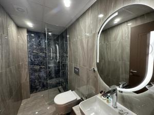 Koupelna v ubytování Istanblu Hotel Ataşehir