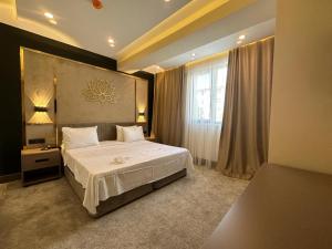 Postel nebo postele na pokoji v ubytování Istanblu Hotel Ataşehir + 37 fotografií