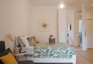 Кровать или кровати в номере P&D Apartments Navigli Via Paoli