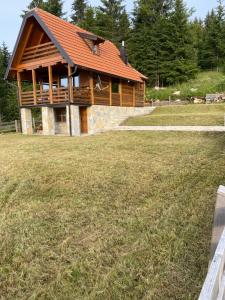 Zahrada ubytování Planinska kuća Lane