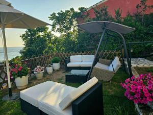 Vonkajšia záhrada v ubytovaní Corfu Glyfada Menigos Resort 59