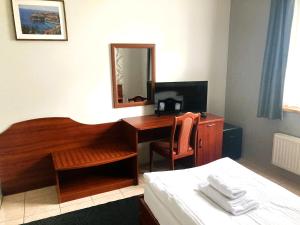 Postel nebo postele na pokoji v ubytování Hotel Ava + 26 fotografií