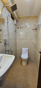 Koupelna v ubytování BLUEWAY RESIDENCY DOWNTOWN HOTEL