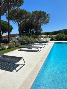 Poolen vid eller i närheten av Bastide de l'Hermitan - Golfe de Saint Tropez