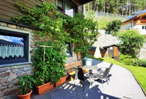 Aed väljaspool majutusasutust Gästehaus Scherl