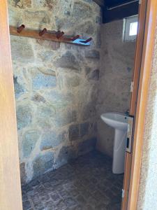 Koupelna v ubytování Casa das Portelas