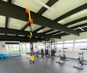 Fitness centrum a/nebo fitness zařízení v ubytování Torre Pamplona 409 - Comodo Apartamento Cerca Aeropuerto La Aurora