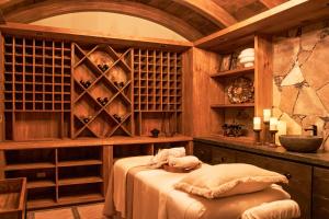 Кровать или кровати в номере La Casona Del Banco Hotel Boutique