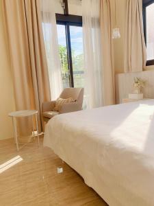 Llit o llits en una habitació de 光域文旅