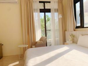 Llit o llits en una habitació de 光域文旅