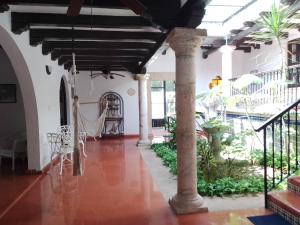 Balkón nebo terasa v ubytování Casa Hacienda Itzimna + 35 fotografií